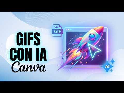 Cómo hacer GIF con la IA de CANVA