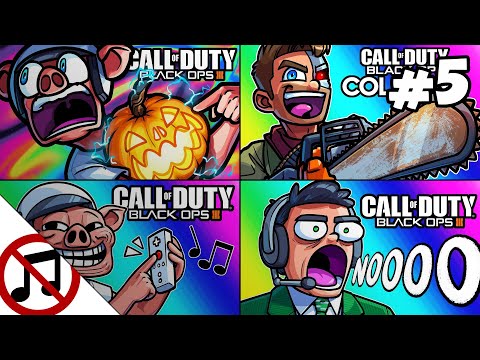 VanossGaming - BO3 Zombies Compilation #5 (No Music)