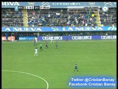 Boca 2 Quilmes 1 (Relato Gustavo Cima)  Torneo Primera Division 2015