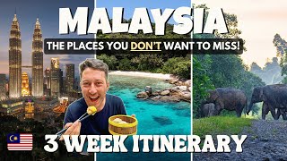 The Best 3-Week Malaysia Itinerary |  Jungles, Islands & Delicious Food