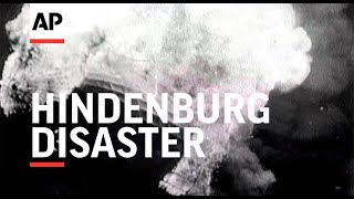 Hindenburg Disaster - real footage of the terrible crash 1937