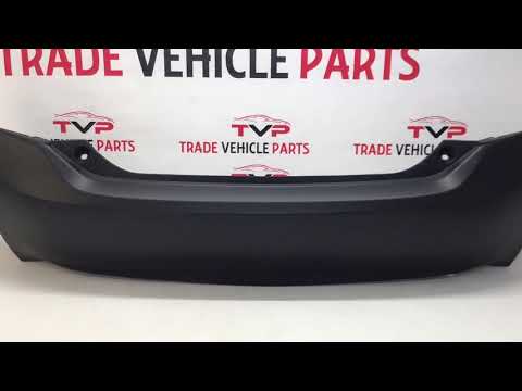 Fits Toyota Prius 2010-2016 Rear Bumper Primed No Pdc video