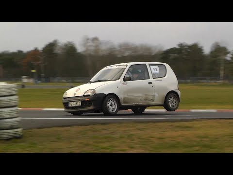 Michał Baranowski, Fiat Seicento - VI SuperOES Tor Poznań - 26.11.2017