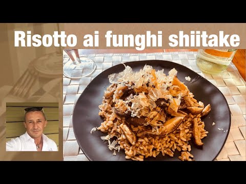 Come fare il risotto ai funghi Shiitake Ricetta fusion umami