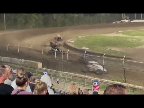 Wisconsin Wingless Sprints Feature 7-1-2023