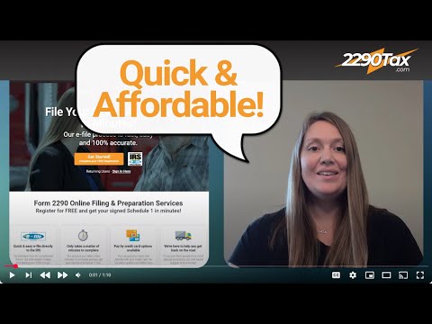 How Much Does it Cost to File Your Form 2290? | 2290Tax.com