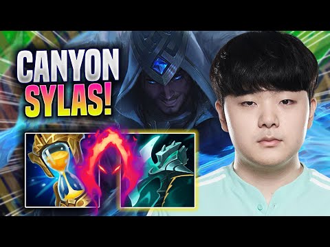 CANYON DOMINATING WITH SYLAS! - DK Canyon Plays Sylas JUNGLE vs Kha'zix! | Preseason 2023