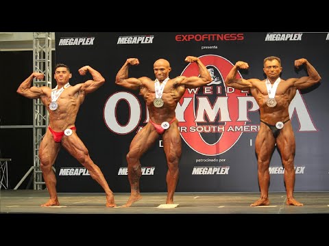 CULTURISMO CLASICO mas de 1.80 m. (PREMIACION) – Mr. OLYMPIA SUDAMERICA 2017