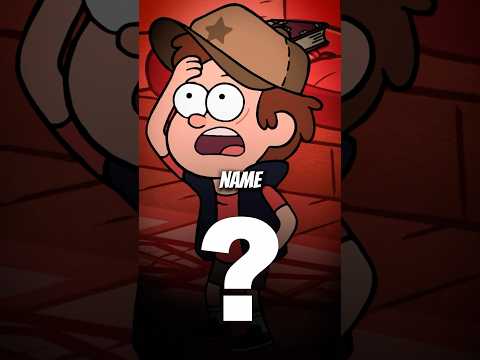 The REAL name of Dipper Pines #gravityfalls #disney #grunklestan #mabelpines #billcipher