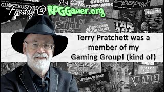 Terry Pratchett was a member of my Gaming Group (kind of) | Gamer Story