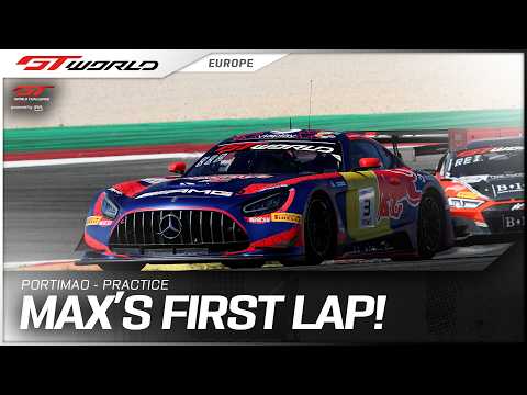 Max Verstappen's First Lap at Portimao! | 2026 GT World Challenge Europe pwd by AWS