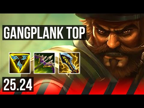 GANGPLANK vs AATROX (TOP) | 15/1/10 | EUW Master | 25.24