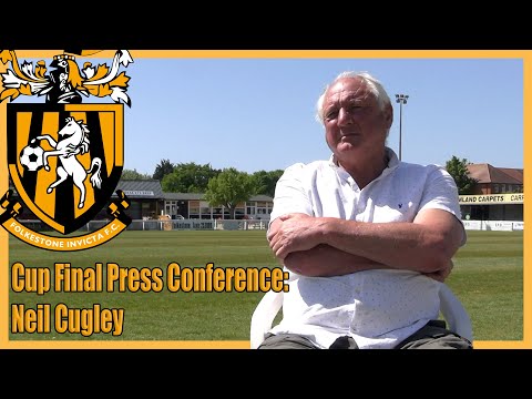 Pre-Match | Neil Cugley | Folkestone Invicta v Dartford | Kent Senior Cup Final