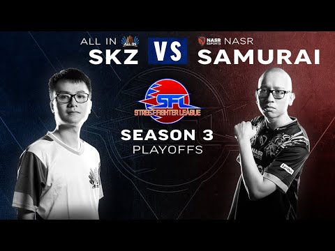 SKZ (Seth) vs. Samurai (Ryu) - Bo3 - Street Fighter League Pro-US - Season 3 Playoffs