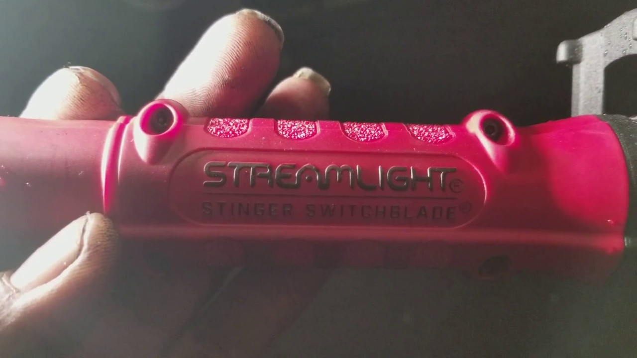New streamlight stinger switch blade flashlight