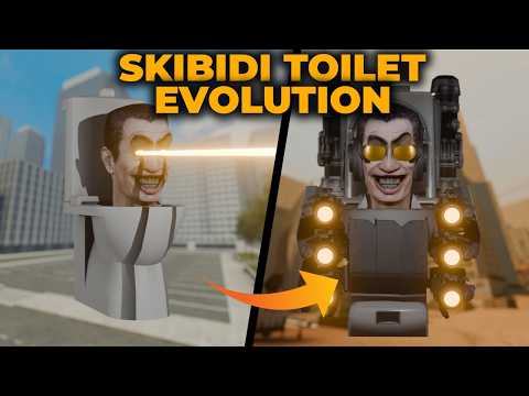 Skibidi Toilet: (G-Toilet - Titans - Scientist Toilet) Evolution