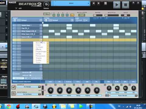 How to make a simple House baseline with MAGIX Music Maker 2013 PREMIUM? !