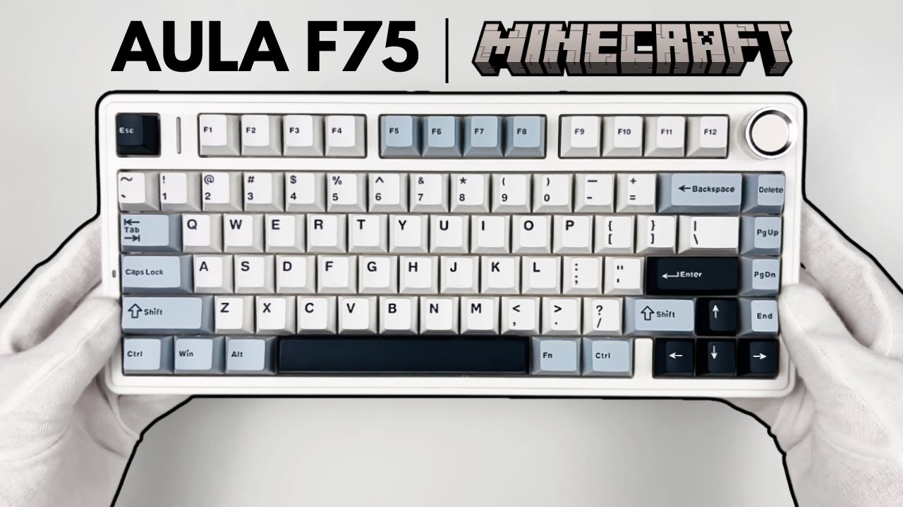 Aula F75 Mechanical Keyboard Unboxing