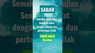Download lagu Sabar dalam menghadapi ujian hidup maka Allah akan menolongmu mp3