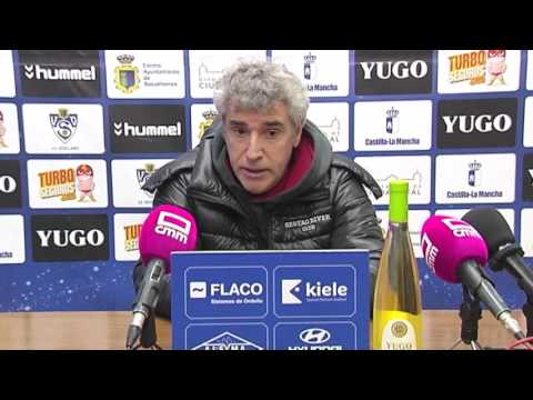 Pablo Turrillas tras UD Socuéllamos 3 - Sestao River 1