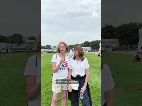 We asked attendees at the Great American State Fair: ‘Describe the U.S. in one word’