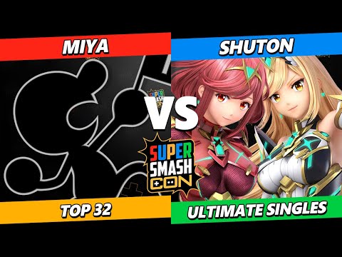 SSC 2023 - MiYa (Game & Watch) Vs. Shuton (Pyra Mythra, Olimar) Smash Ultimate - SSBU
