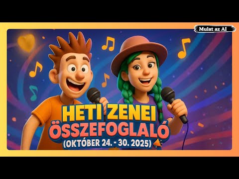 Heti Zenei Összefoglaló: (Október 24. - 30. 2025) 📢