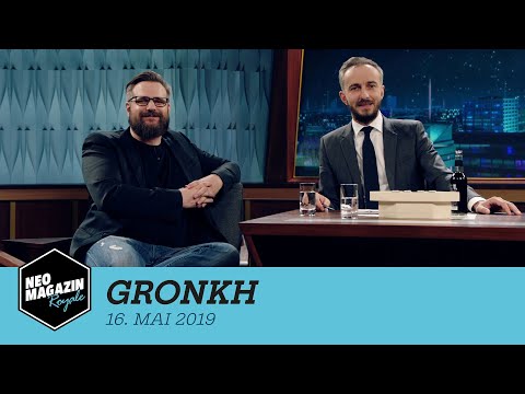 Gronkh zu Gast im Neo Magazin Royale mit Jan Böhmermann -  ZDFneo