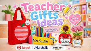 Last Minute Teacher Appreciation Gift Ideas 🍎🎁 Target, Marshalls & Amazon (2026)