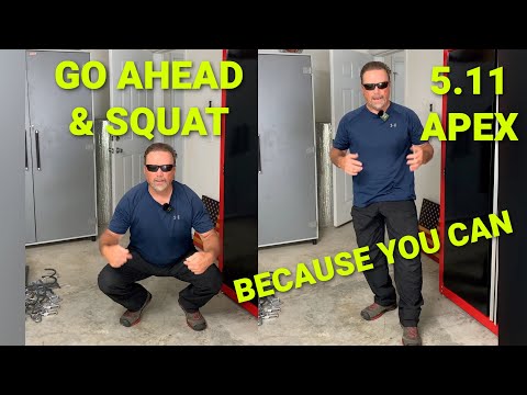 The Best Men's Tactical Cargo Pants in Human History ~ 5.11 Apex