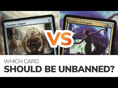 Paradox Engine vs Prophet of Kruphix | Which Card Should be Unbanned? | EDH | MTG | Commander