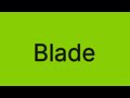 365 But I Just Placed You In The Blade Universe So Not Really 365