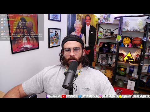 HasanAbi August 19, 2022 – Andrew Tate BANNED,  Noah Kulwin visits, Joe Rogan, Based Firefighter