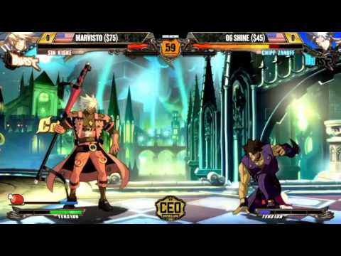 "BBR" GGXrd R AT CEO2016 - MARVISTO vs OG SHINE (1080p)