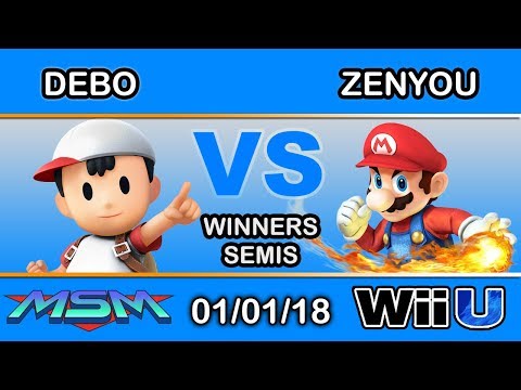MSM 127 - :V- | Debo (Ness) vs. Zenyou (Maro) Winners Semis - Smash 4