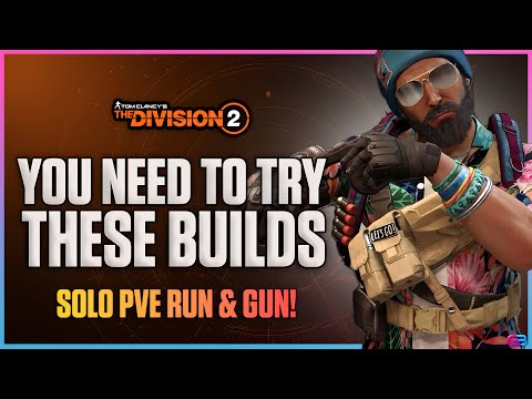 DELETE ALL ENEMIES! The Division 2: Solo PVE Run & Gun Build Guides - DAMAGE PLUS SURVIVABILITY!