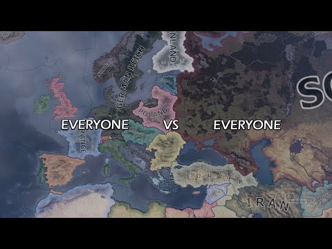 AI Battle Royale in HOI4