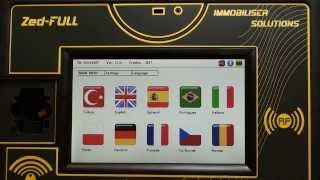 Zed-FULL Settings  Menu