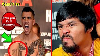 Walang RESPETO!! MINURA si Pacquiao Bago Ang Laban!! TINURUAN NI PACQUIAO NG LEKSYON!!
