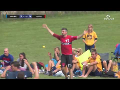 EUCF 2017 - Clapham vs Bad Skid - Open Final - Ultimate frisbee