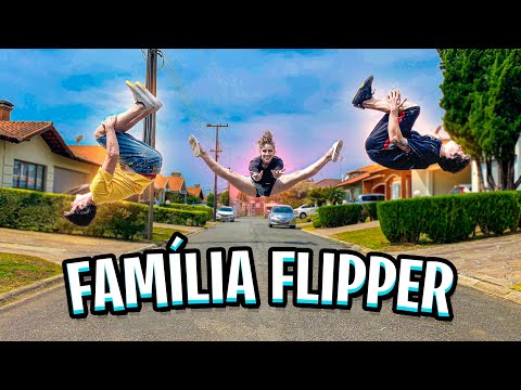 A ROTINA DA FAMÍLIA FLIPPER!
