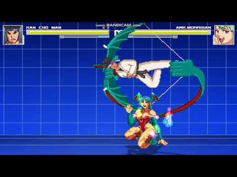 Kanchoman vs AWK.Morrigan