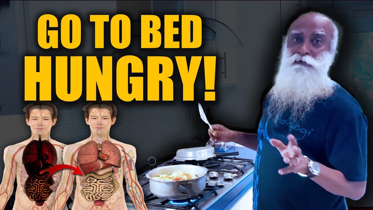 🔴This 1 Rule Will Reduce 50% Of Your Health Problems- Go To Bed Hungry! | Health | Sleep | Sadhguru