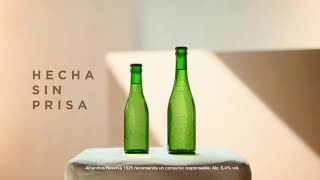 Cervezas Alhambra Nueva MINI Alhambra Reserva 1925 - Hecha Sin Prisa anuncio
