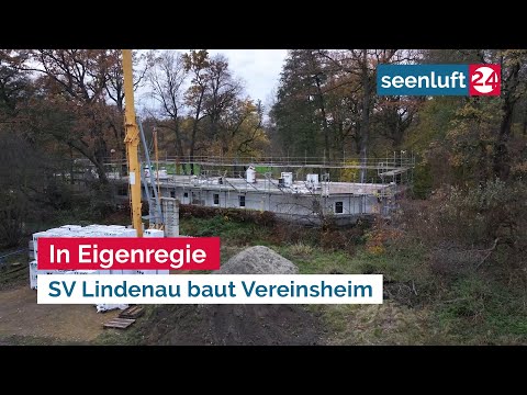 SV Lindenau is building a clubhouse
