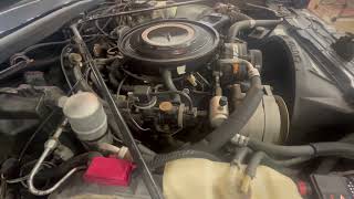 1984 Cadillac Eldorado Biarritz Engine Running
