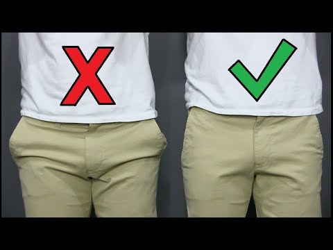 【How to】 Get rid of a Bulge In Pants