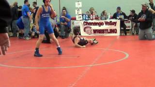 preview picture of video 'Chenango Forks Wrestling Tournament 2012_Match 3'