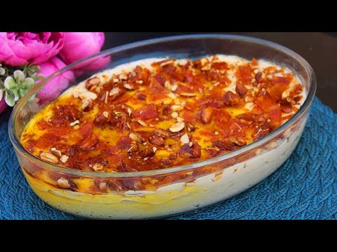 Caramelized Almond Semolina Sweet – Easy Suji Dessert Recipe at Home