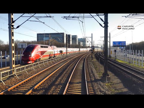 Enjoying perfect lighting conditions: Den Haag - Schiphol - Hoorn SNG 27/2/2022